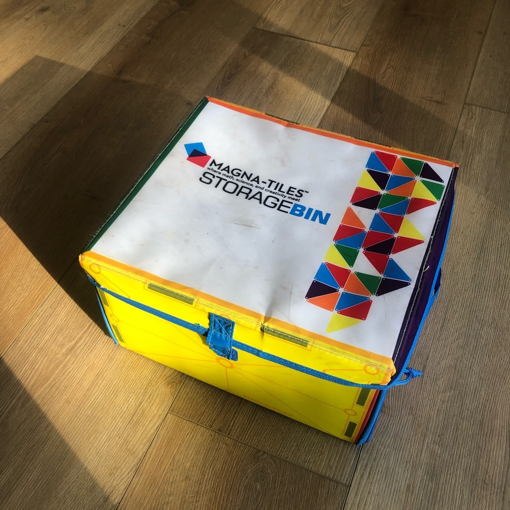 Magna Tile Storage Bin